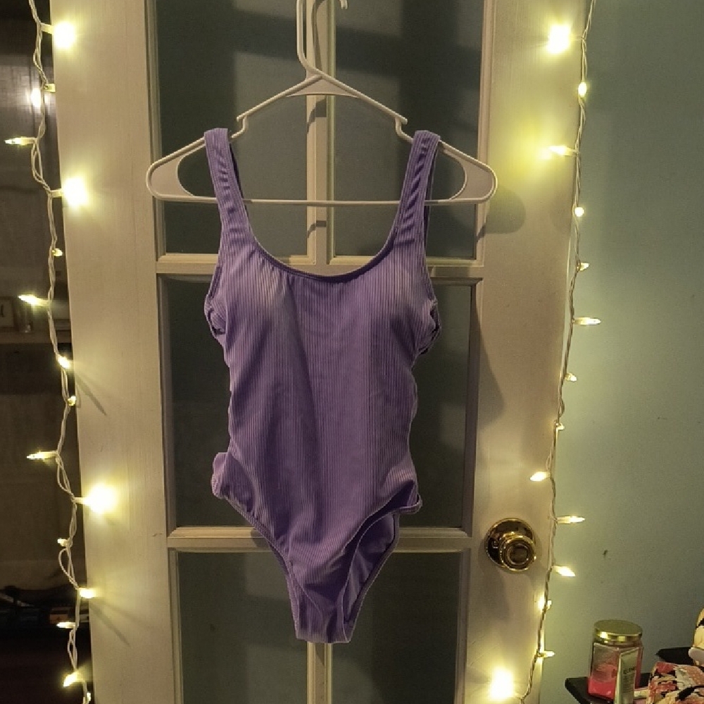 No Boundaries Kids Lavender One Piece Bodysuit
